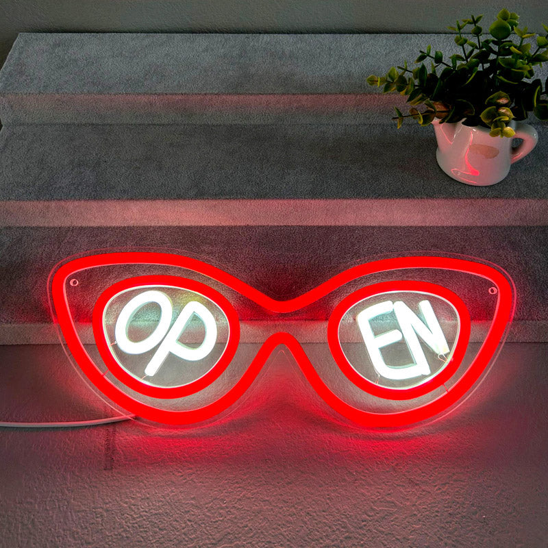 USB powered open sign neon light LED store logo wall light new night neon light suitable for bar store cafe outdoor decoration bedroom lighting