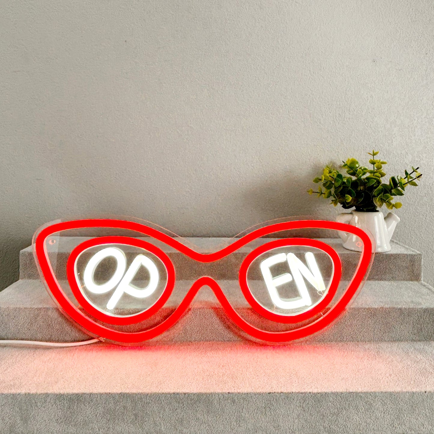 USB powered open sign neon light LED store logo wall light new night neon light suitable for bar store cafe outdoor decoration bedroom lighting