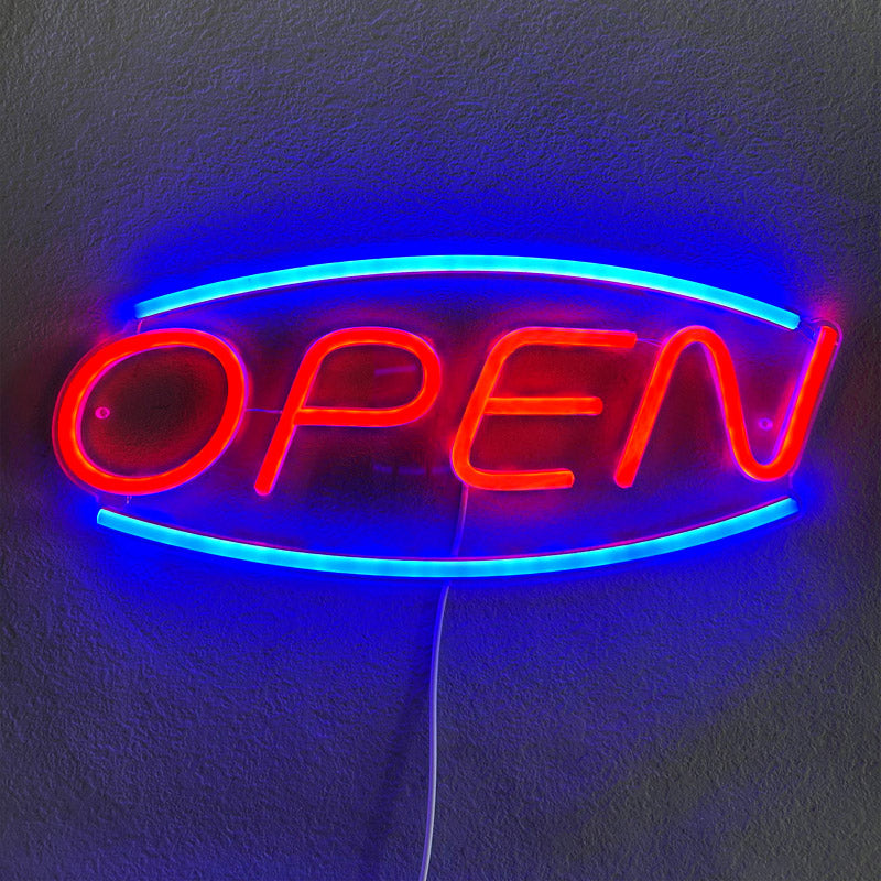 USB powered open sign neon light LED store logo wall light new night neon light suitable for bar store cafe outdoor decoration bedroom lighting